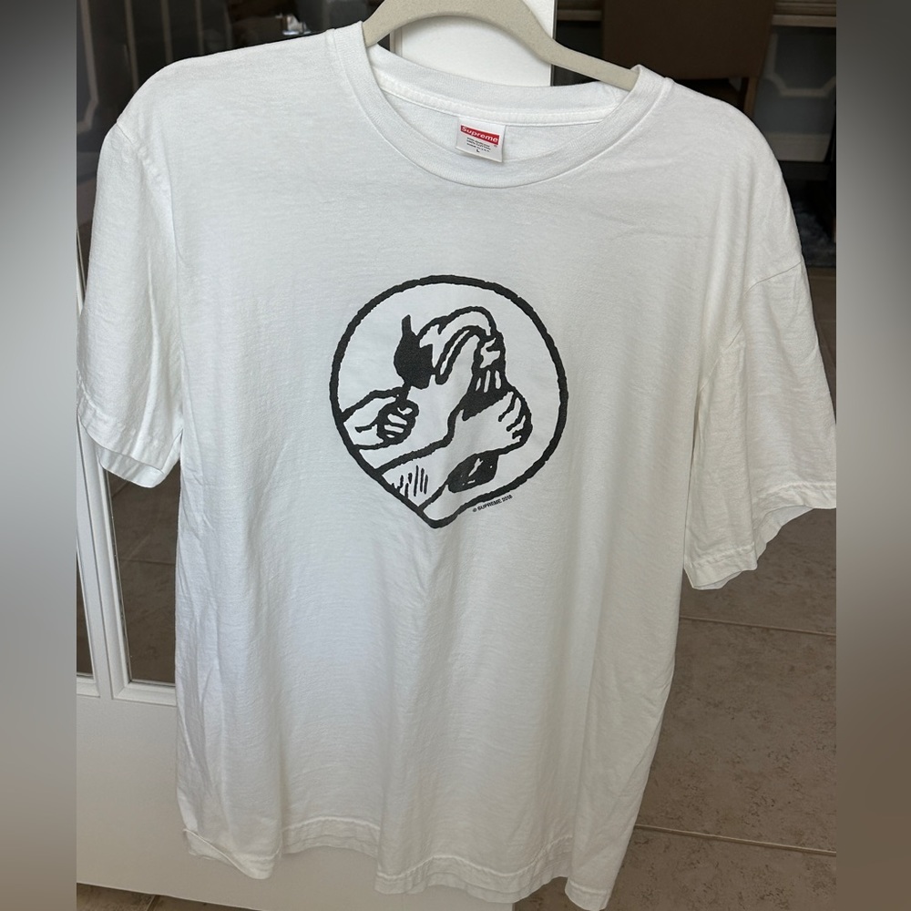 Supreme tee 2018 Molotov Grailed